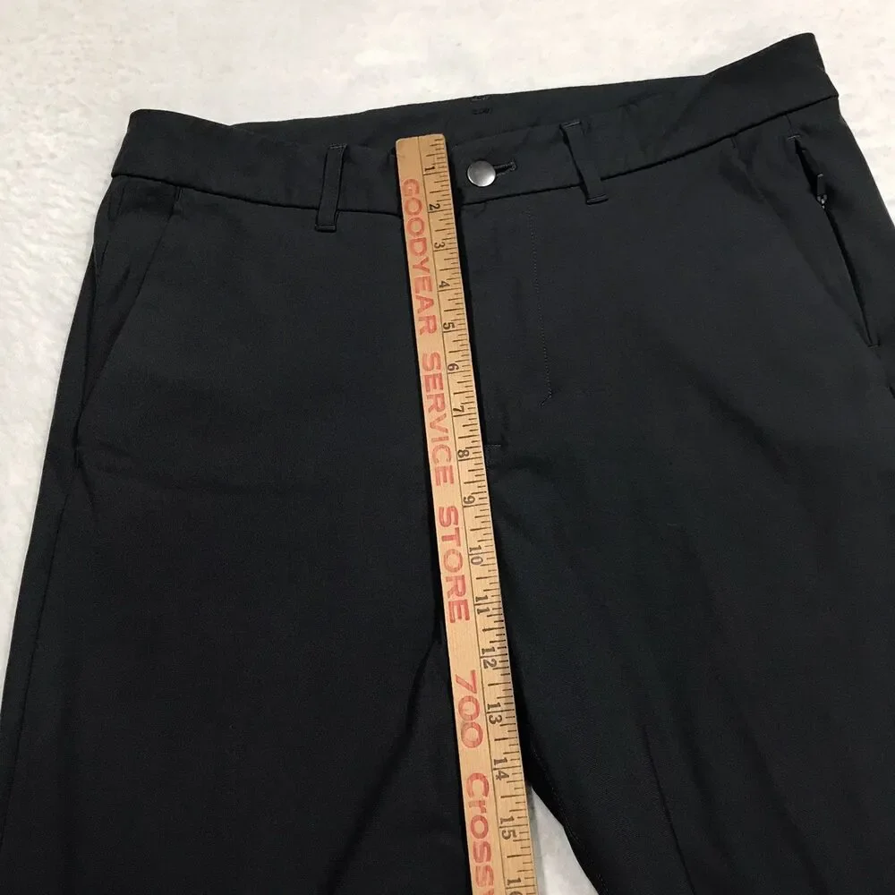 LULULEMON Commission Pant Men 32x28 Dark Gray Slim Fit Warpstreme LM5439SE Chino